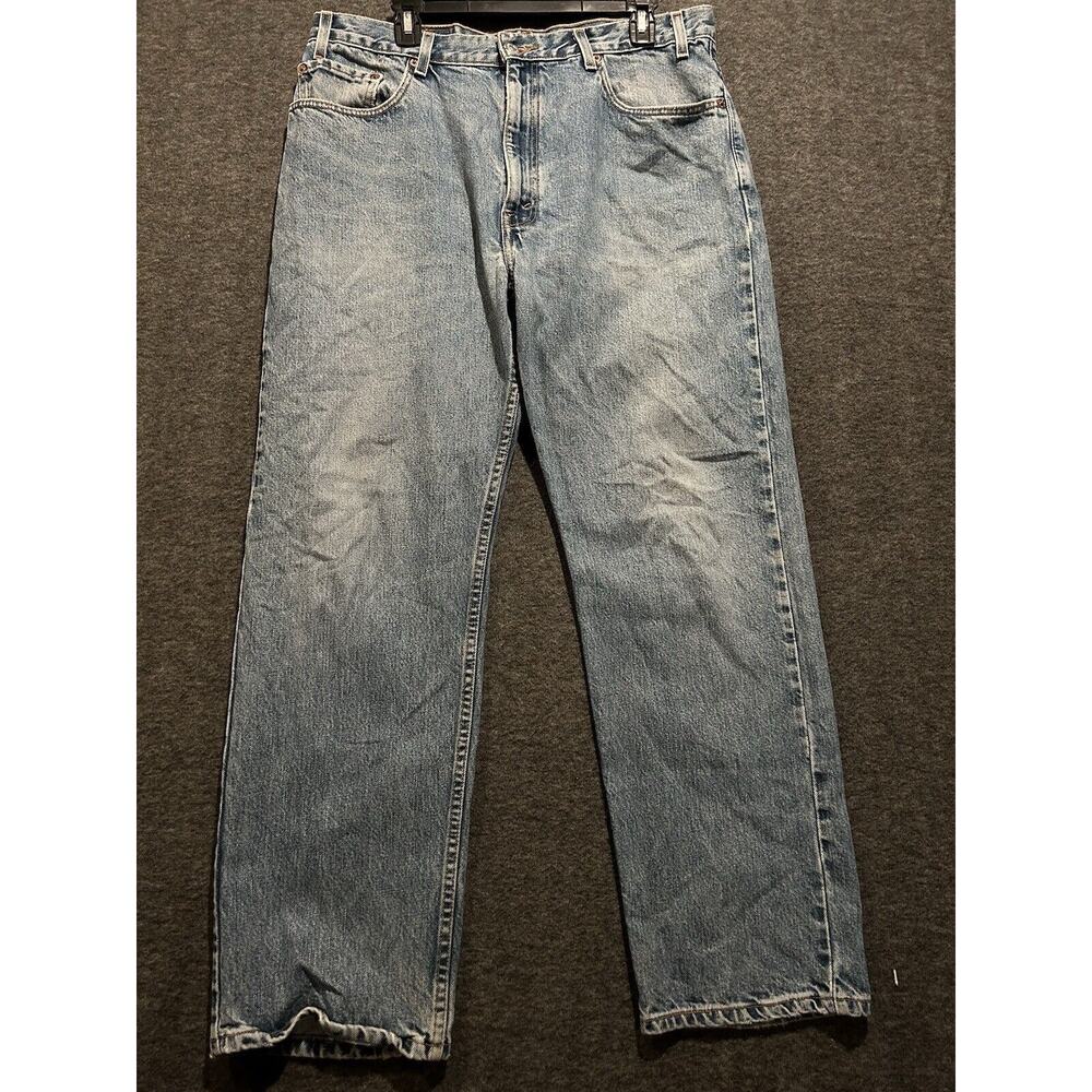 Vintage Levis Jeans‎ Mens 38x30 White Tab 505 Regular Fit Straight Leg 2000s